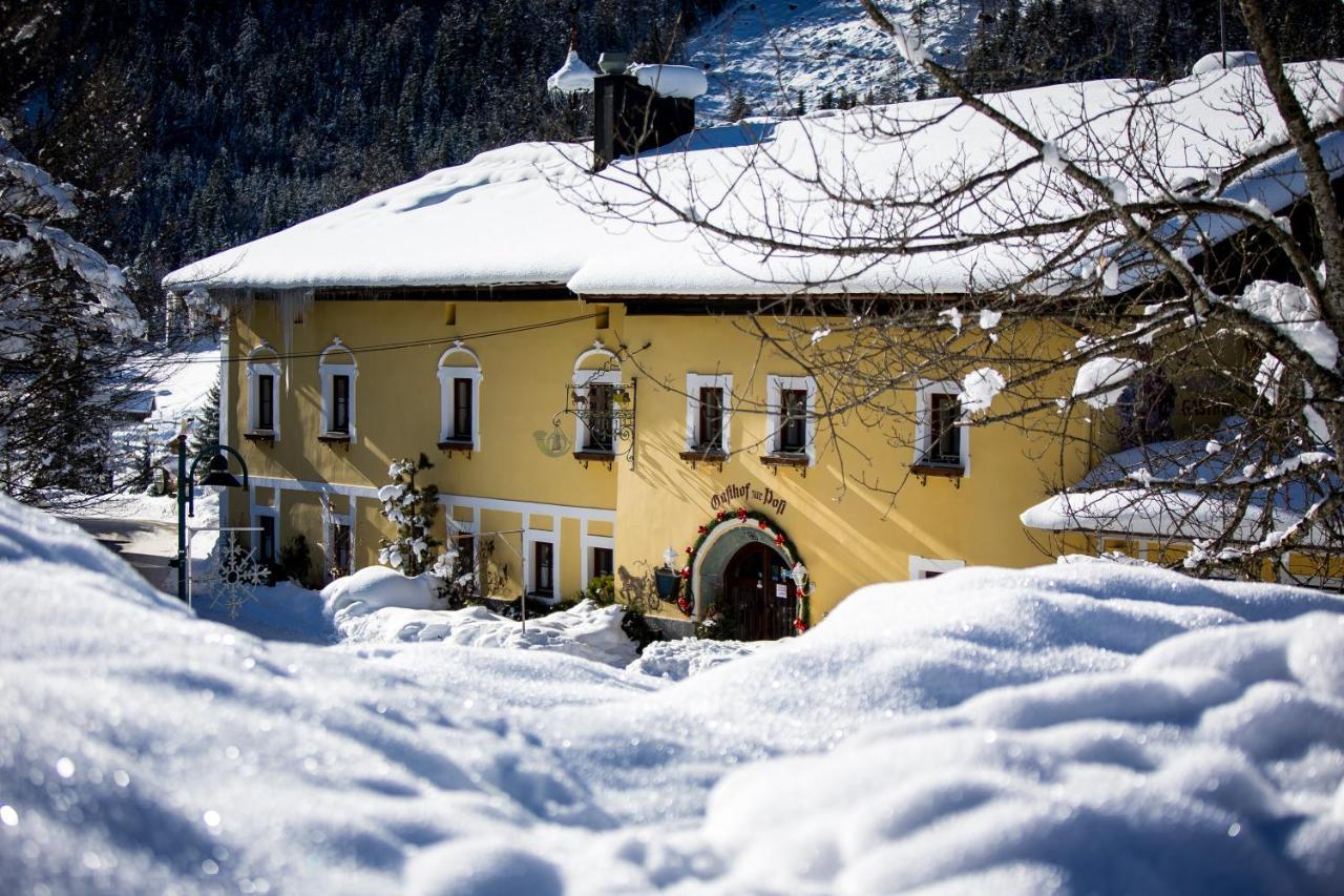 Ferienhotel Gasthof Zur Post Untertauern Exteriér fotografie