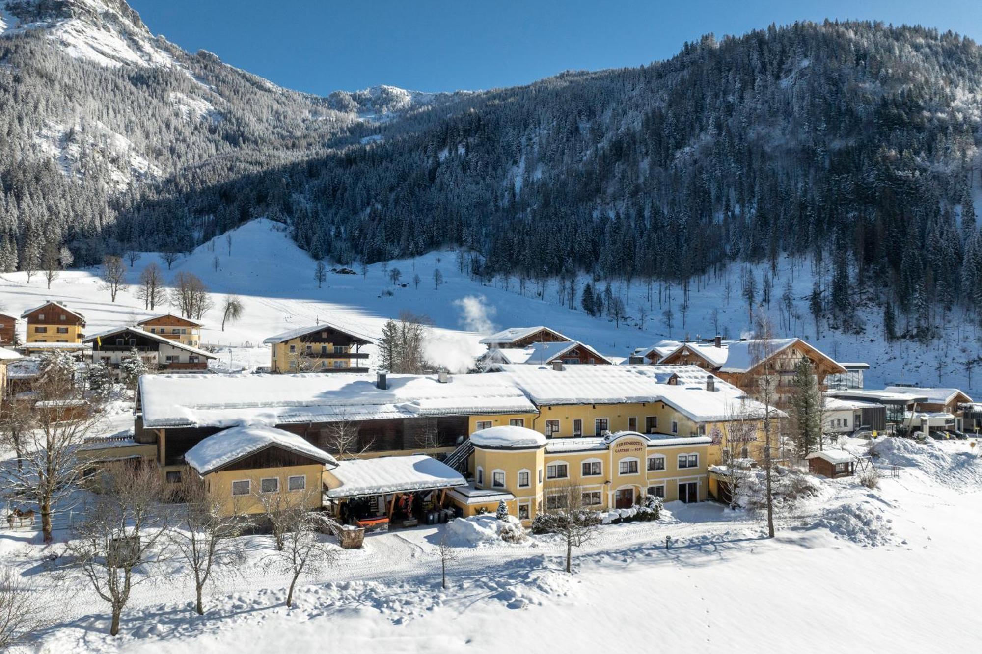 Ferienhotel Gasthof Zur Post Untertauern Exteriér fotografie